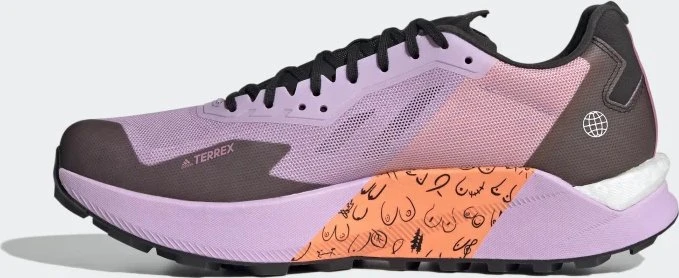 adidas Terrex Agravic Ultra bliss lilac/beam orange/pulse magenta (Herren)