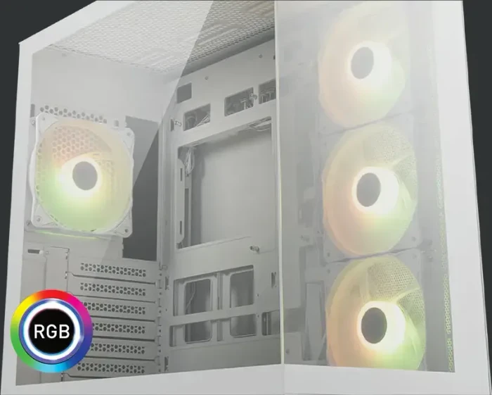 MSI MAG PANO 110R PZ White, Glasfenster