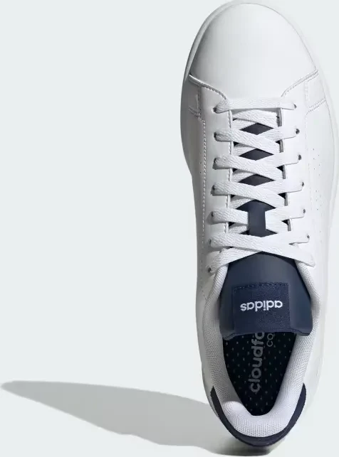 adidas Advantage cloud white/dark blue (Herren)