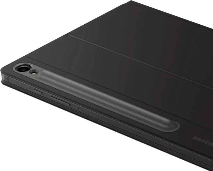 Samsung EF-DX725 Book Cover Keyboard mit AI-Taste für Galaxy Tab S9 / S9 FE / S10 FE, schwarz, DE