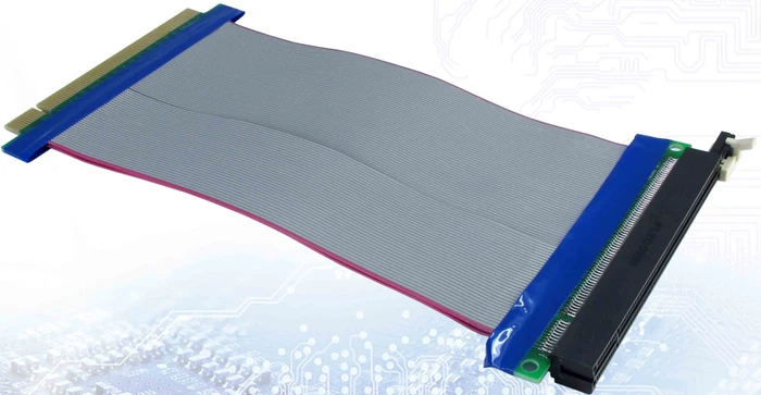 Inter-Tech Extender SLPS069, flexible, gerade, PCIe