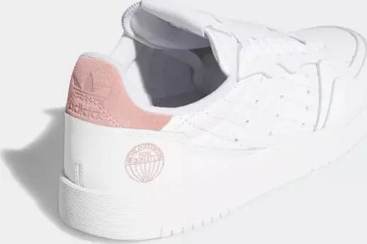 adidas Supercourt cloud white/glory pink (Damen)