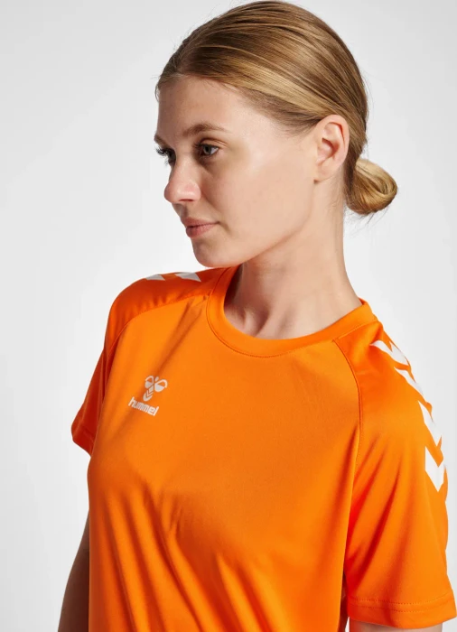 hummel Core XK Funktionsshirt kurzarm orange tiger (Damen)