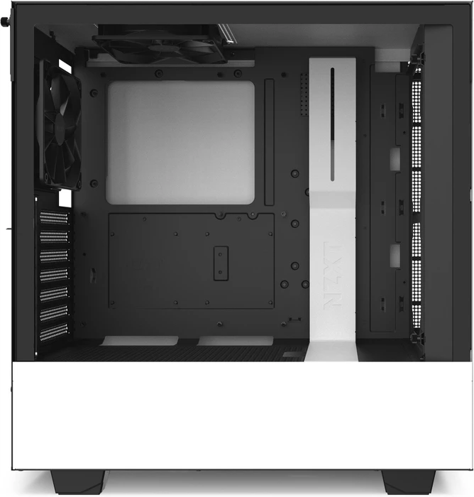 NZXT H510i, weiß, Glasfenster