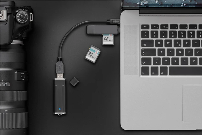 goobay USB 3.0 Adapterkabel, USB-C 3.0 [Stecker] auf USB-A 3.0 [Buchse], 0.2m