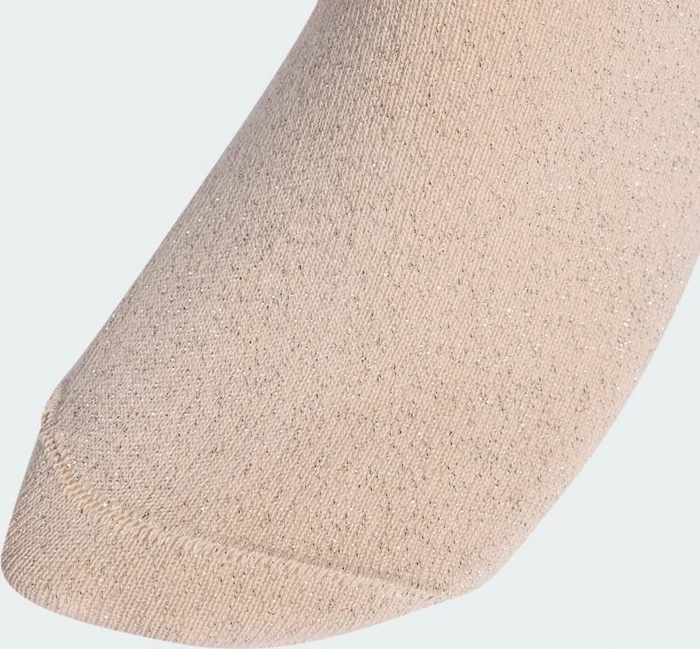 adidas 3-Stripes Glitter Crew Socken blush pink/white, 2 Paare (Damen)
