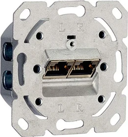 Jung Universal Datendose CAT6 2x45°