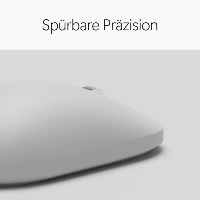Microsoft Surface Mouse 2. Edition, platin, Bluetooth