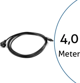 Bachmann Gerätezuleitung Kabel Schuko GST18,  4m, schwarz