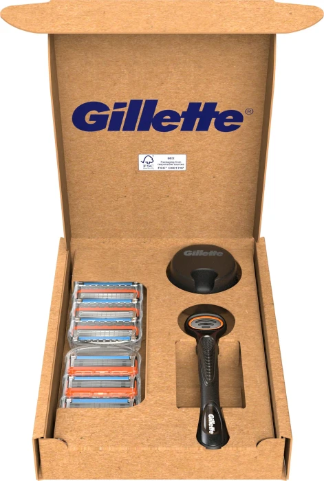 Gillette Fusion5 Rasierer + 8 Wechselklingen