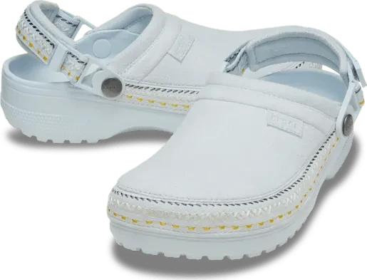 Crocs Crafted Vegan Suede Stitch Clog sky