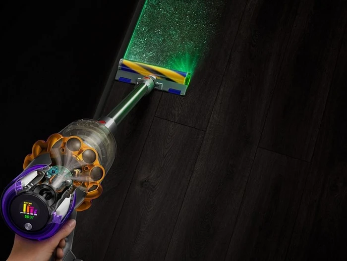 Dyson V15 Detect Absolute Akku-Handstaubsauger nickel
