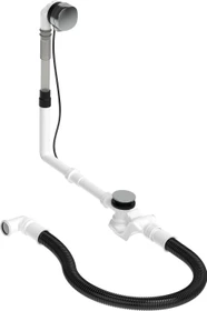 Duravit Universal Ab- und Überlaufgarnitur mit Zulauf chrom
