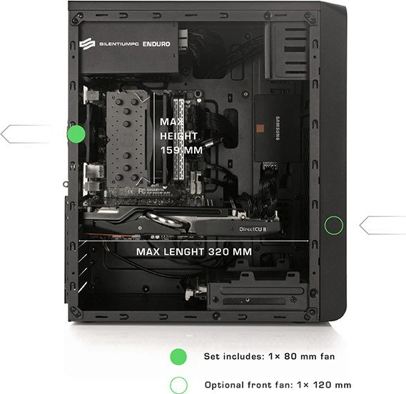 Endorfy SilentiumPC Brutus M10