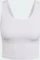 adidas All Me Medium-Support Long Line Bra Tanktop Sport-BH silver dawn (Damen) Vorschaubild