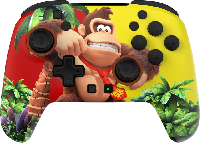 Turtle Beach Rematch Wireless Controller Donkey Kong Jungle (Switch 2/Switch)