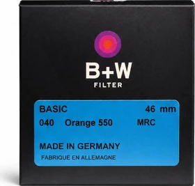 B+W Basic 550 (040) MRC Orangefilter 46mm