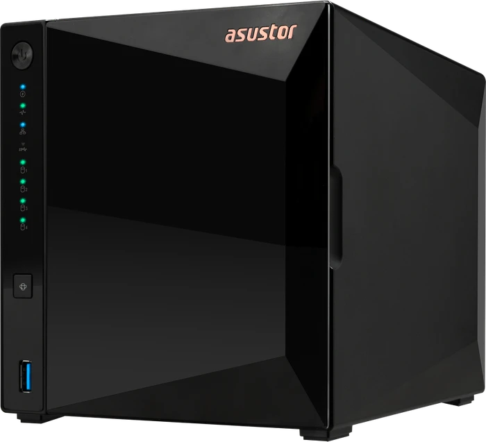Asustor Drivestor 4 Pro AS3304T, 2GB RAM, 1x RJ-45 2.5GBase-T, 3x USB-A 3.0