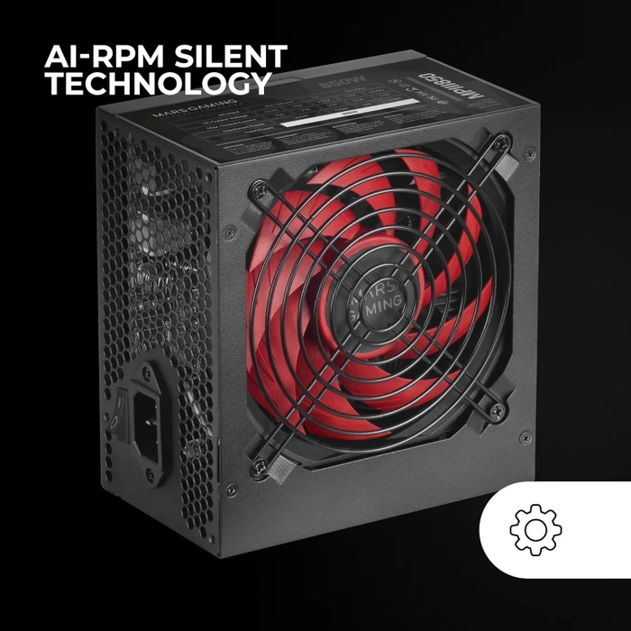 Mars Gaming MPIII850 850W, ATX 2.4