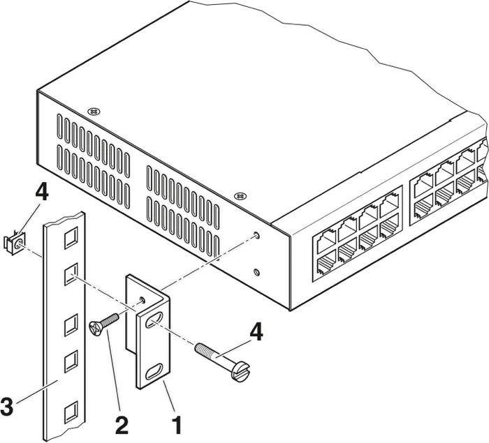 Phoenix Contact FL 1800 Industrial Rackmount Switch 1824, 24x RJ-45