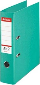 Esselte No. 1 Ordner 2-Ring Plastik, 75mm, A4, türkis