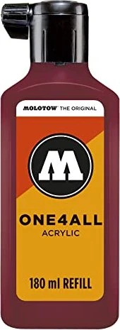 Molotow ONE4ALL Refill Acrylfarbe 180ml, burgundrot