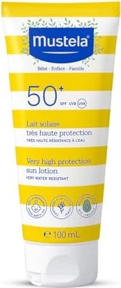 Mustela Bebe Enfant Familie Sonnenmilch LSF50+, 100ml