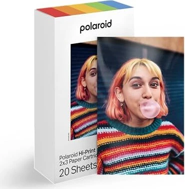 Polaroid Hi-Print Gen 2 2x3 Fotopapier weiß, 50x76mm, 20 Blatt