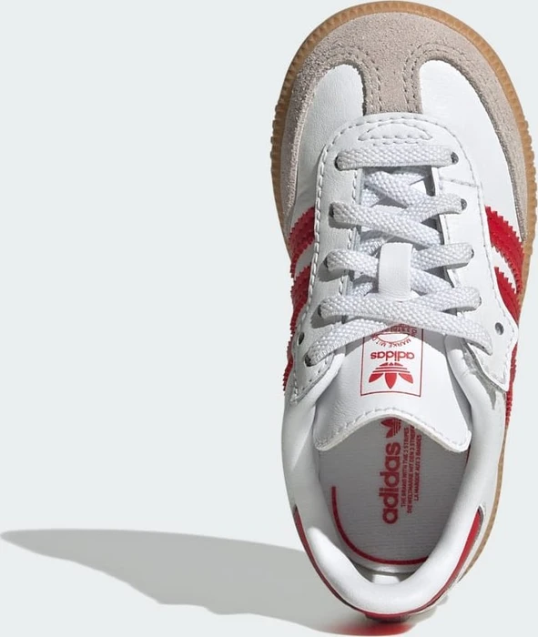 adidas Samba OG Comfort Closure Elastic Lace cloud white/better scarlet/gum (Junior)