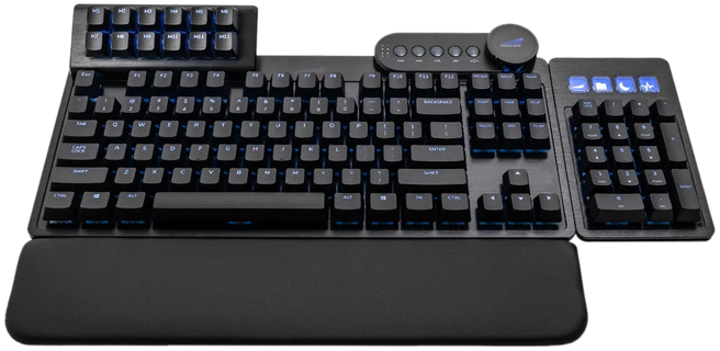 Mountain MacroPad, Midnight Black, Tactile 55, hot-swap, USB-A
