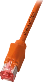 EFB Elektronik TM21 UC900 Patchkabel, Cat7/Cat6a, S/FTP, RJ-45/RJ-45, 30m, orange