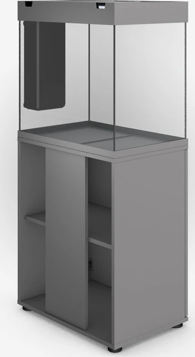 Juwel Lido 120 LED Aquarium-Set mit Unterschrank, grau/grau, 120l