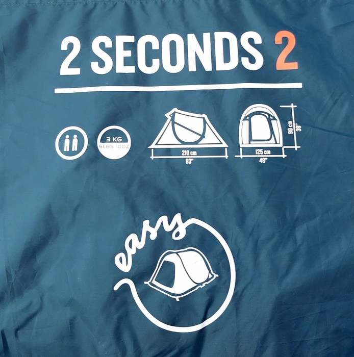 Quechua 2 Seconds Easy 3 Wurfzelt
