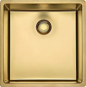 Reginox New York 40x40 Comfort Becken mittig gold flax