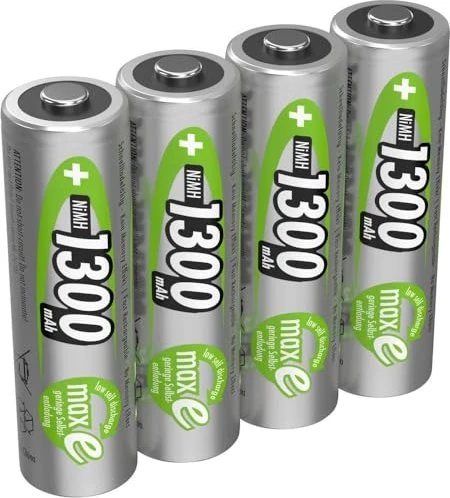 Ansmann maxE Mignon AA NiMH 1300mAh, 4er-Pack