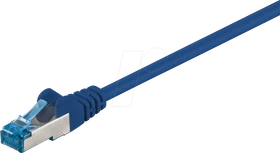 goobay Patchkabel, Cat6a, S/FTP, RJ-45/RJ-45, 20m, blau