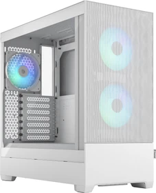 Fractal Design Pop Air RGB White TG Clear Tint, Glasfenster (FD-C-POR1A-01)