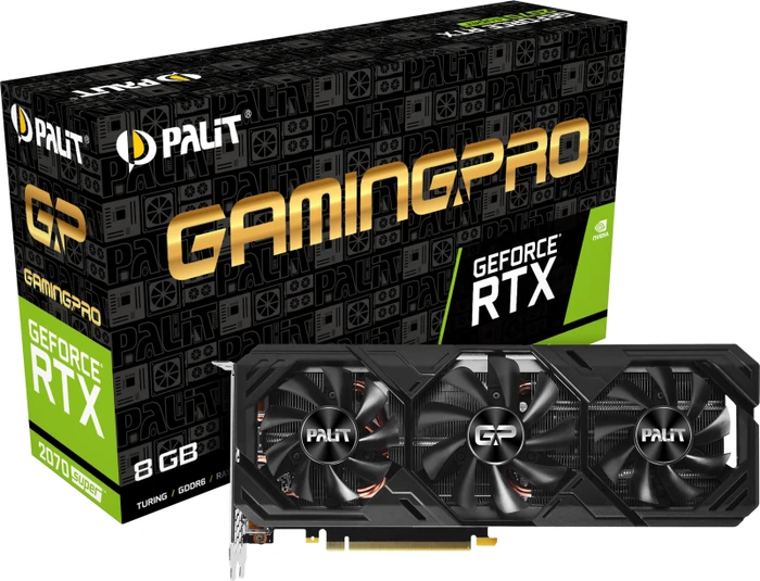 Palit GeForce RTX 2070 SUPER GP, 8GB GDDR6, HDMI, 3x DP