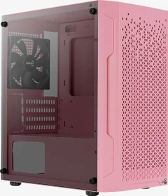 AeroCool Trinity Mini Pink, rosa, Glasfenster