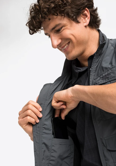 Maier Sports Valdemar Weste graphite (Herren)