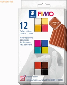 Staedtler Fimo Soft Materialpackung 300g leather effect
