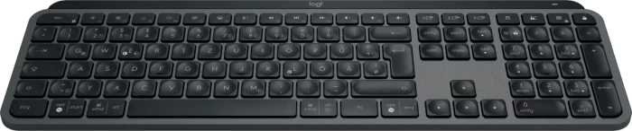 Logitech MX Keys S, Graphite, schwarz, LEDs weiß, Logi Bolt, USB/Bluetooth, DE