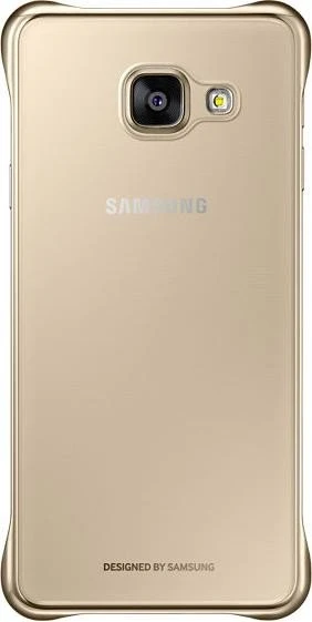 Samsung Clear Cover für Galaxy A3 (2016) gold
