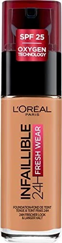 L'Oréal Infaillible 24H Fresh Wear Make-Up Foundation 275 deep amber, 30ml