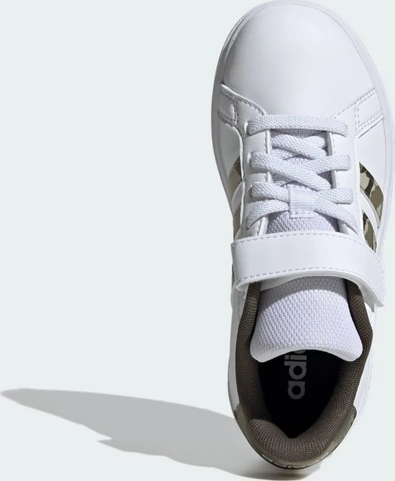 adidas Grand Court 2.0 cloud white/olive strata/shadow olive (Junior)