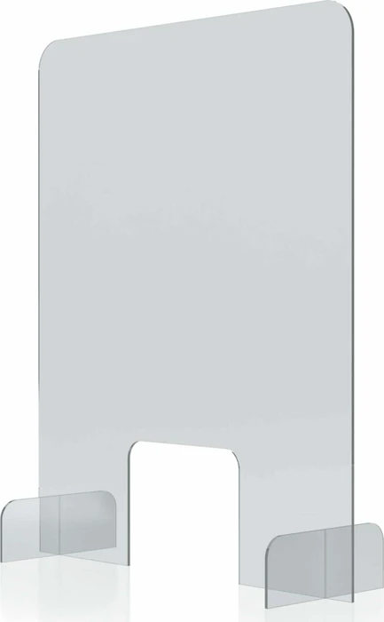 Magnetoplan Hygieneschutz Thekenaufsatz Acryl-Hygienewand, transparent, 70x85cm