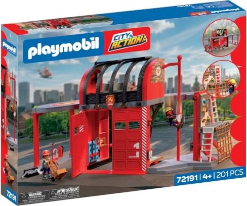 playmobil City Action Große Feuerwehrstation