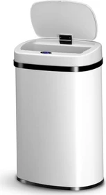 Juskys Mülleimer eckig 50l weiß
