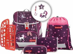 Step by Step 2in1 Plus Unicorn Schultaschen-Set, 6-tlg.