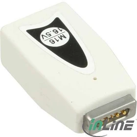InLine Wechselstecker M16 für Apple auf Universal-Netzteile, weiß (26611F)